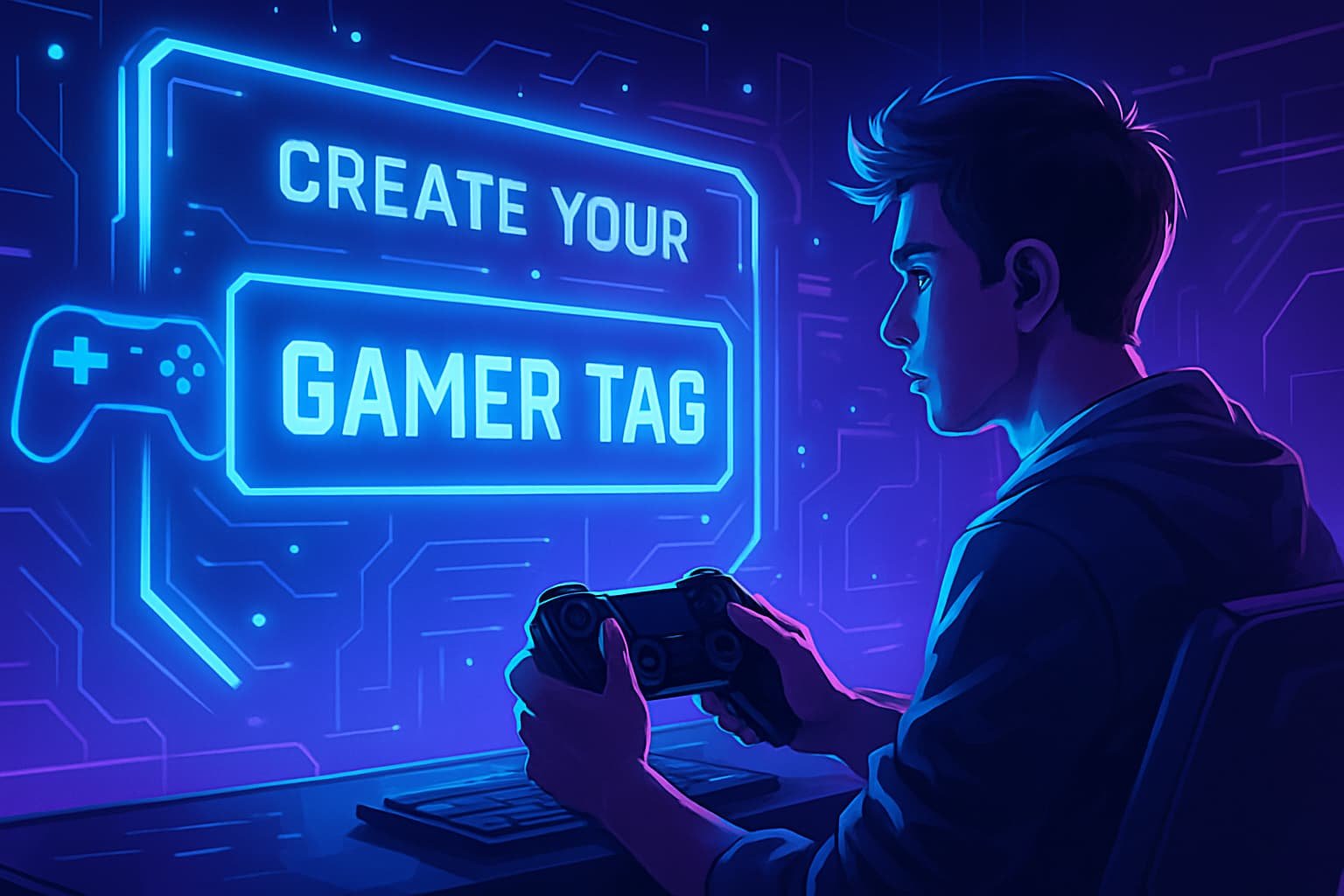 Banner about creating creative gaming names